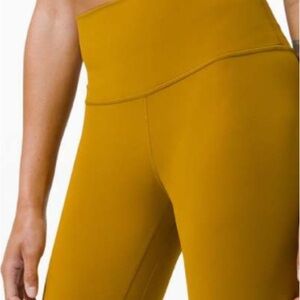 Lululemon Align leggings in Gold Spice size 10